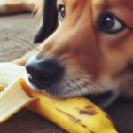 Can dogs eat bananas,Can dogs eat banana peels,Do bananas give dogs diarrhea,Do bananas help a dogs upset stomach,dog eat bananas