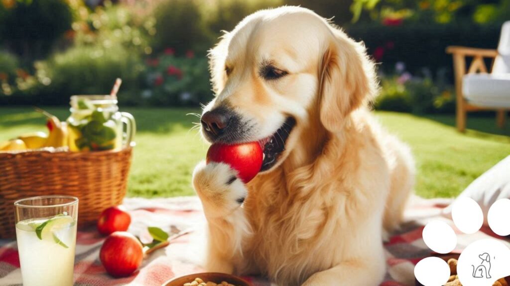 cachorro pode comer maçã