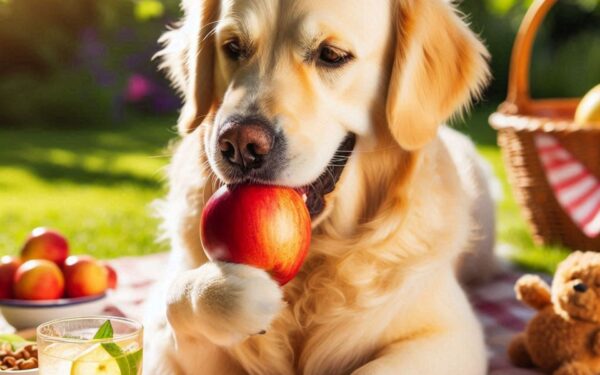 cachorro pode comer maçã