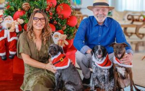 Lula passou o Natal com cães