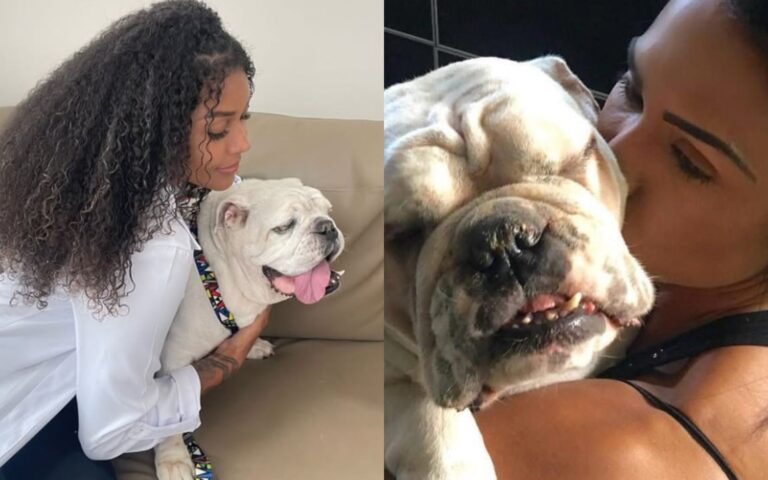 Belo anuncia morte de cachorrinho de Gracyanne