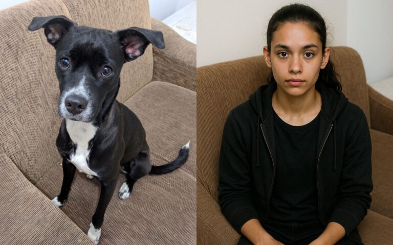 Trend para transformar cachorro em humano