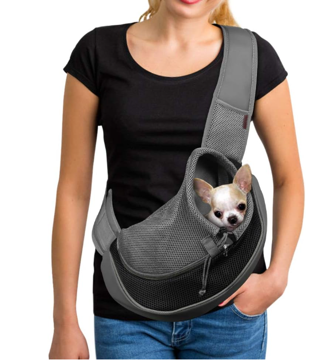 Bolsa para carregar cachorro pinscher