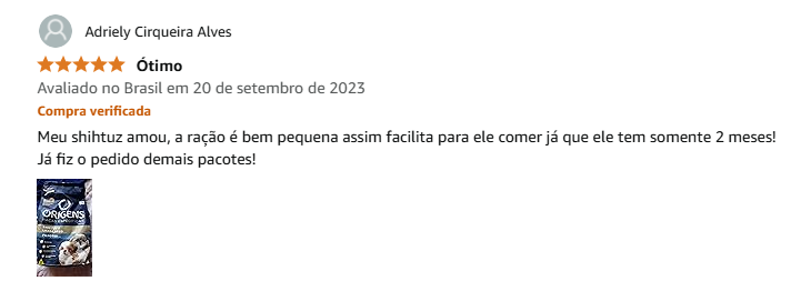 Melhor ração para Shih Tzu filhotes