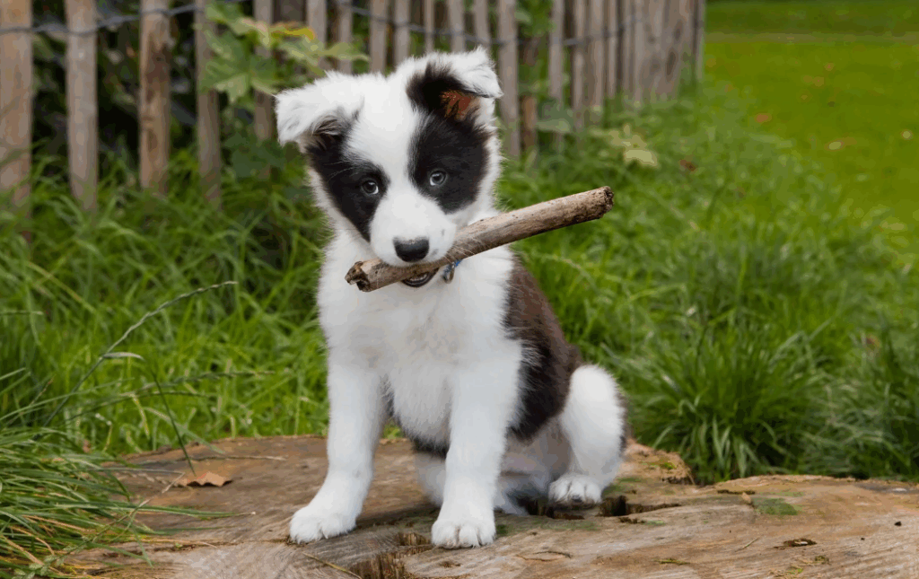 Border collie gosta de criança
