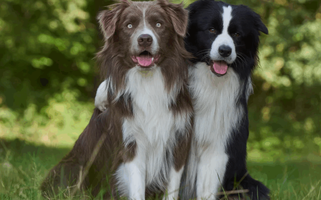 Border collie gosta de criança