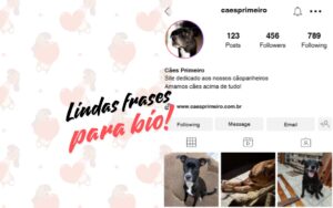 Frases para bio de cachorro