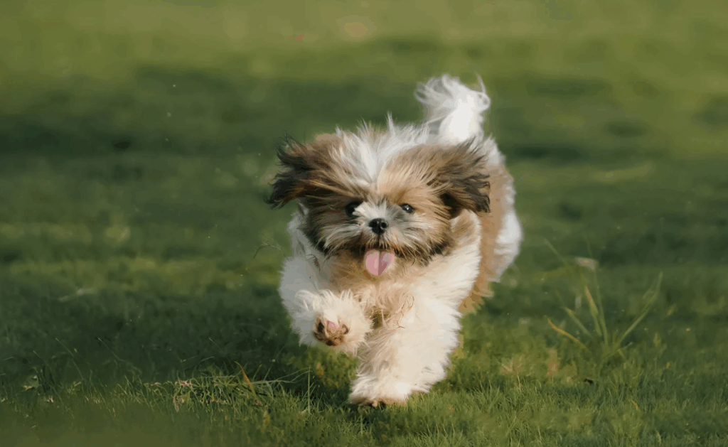 Cachorro da raça Shih Tzu filhote