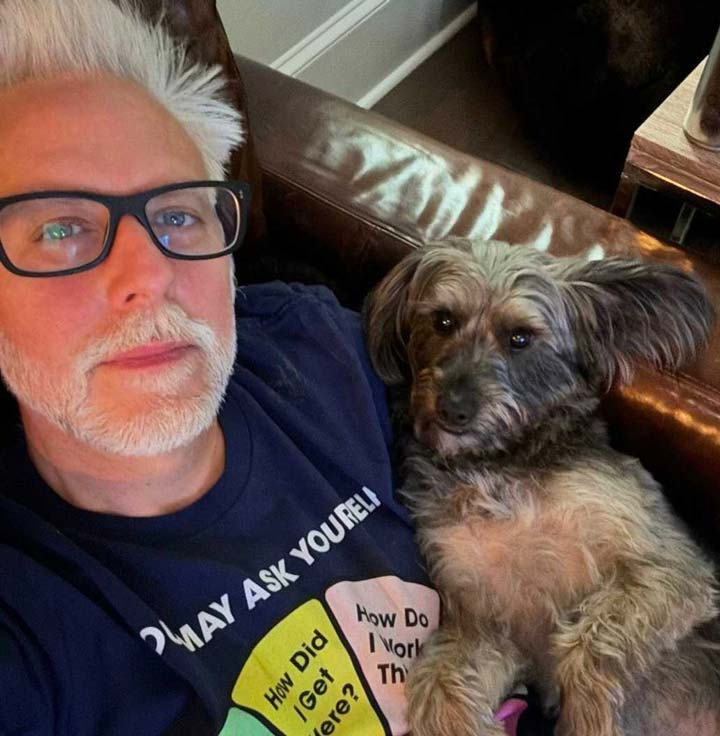 Krypto foi inspirado em cachorro de James Gunn
