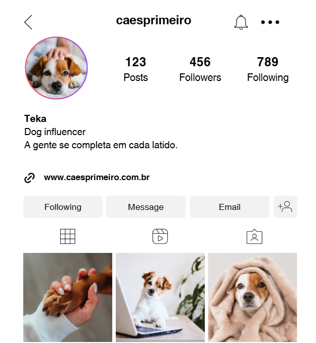 Frases para bio de cachorro
