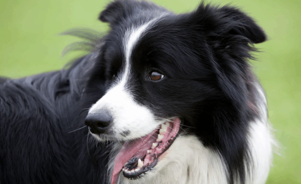 Tosa Trimming Border Collie