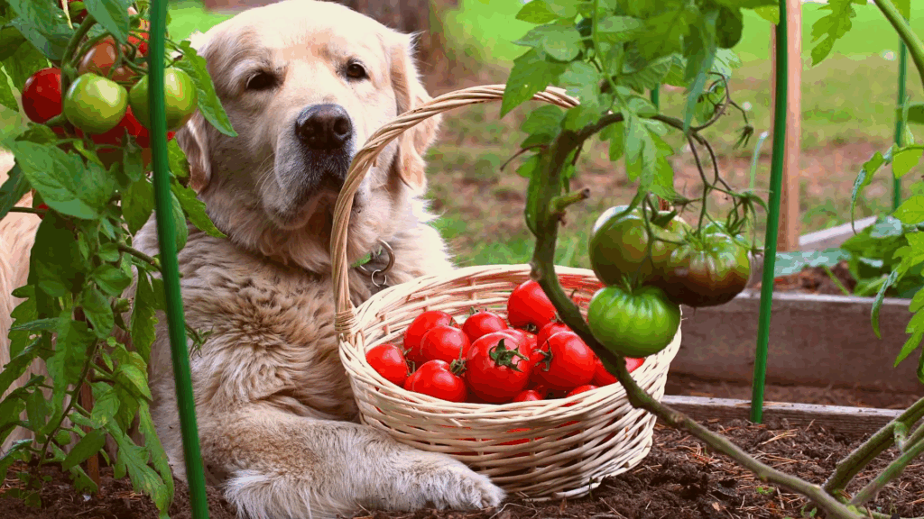 Pode dar tomate para cachorro