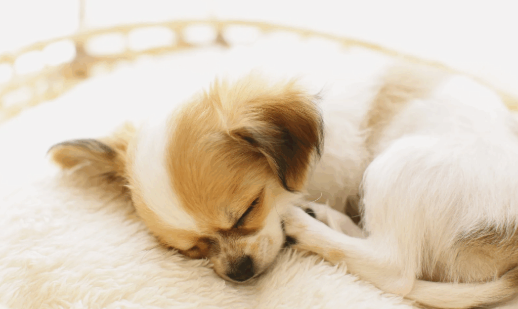Cachorro sonha quando dorme